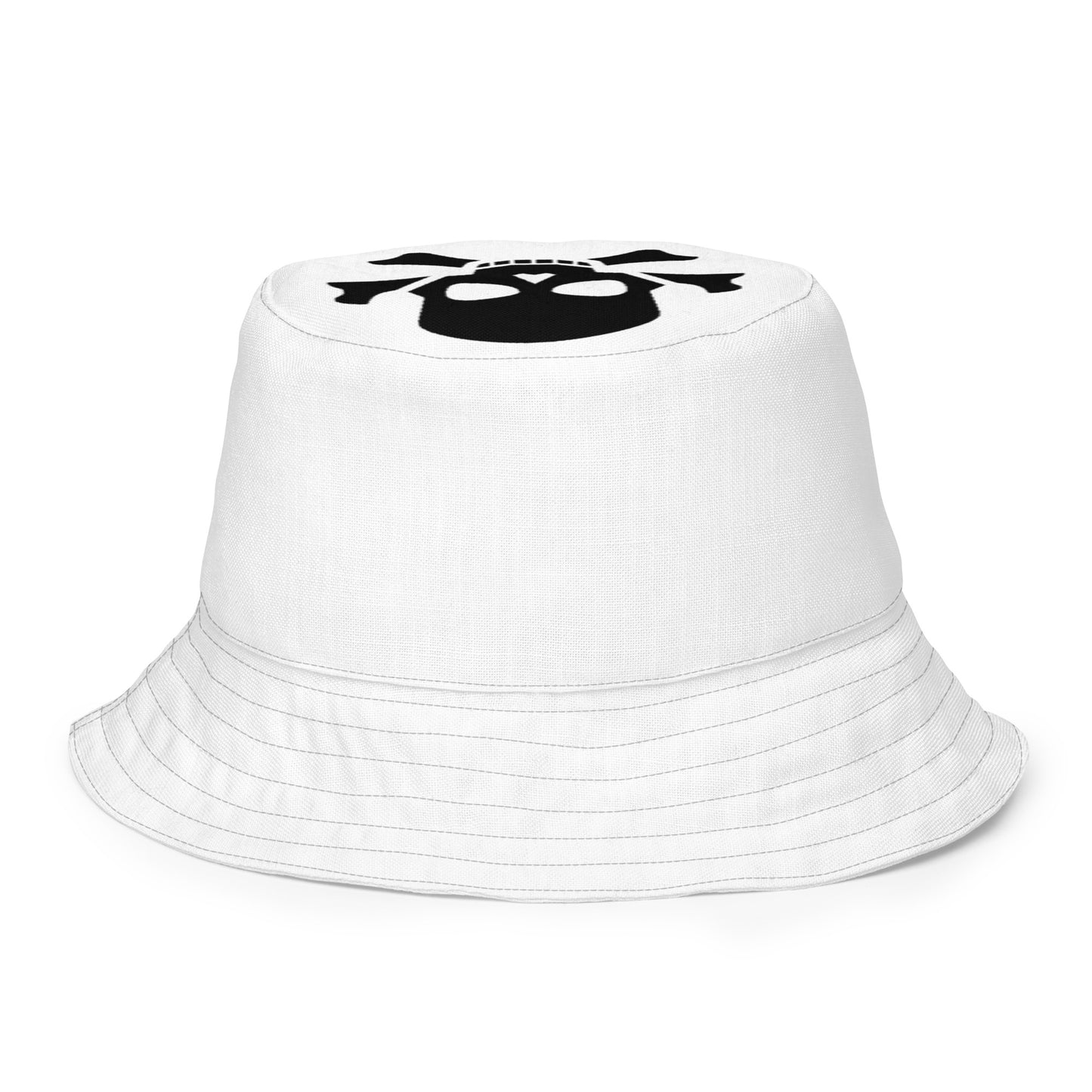 POR VIDA SKULL Reversible bucket hat