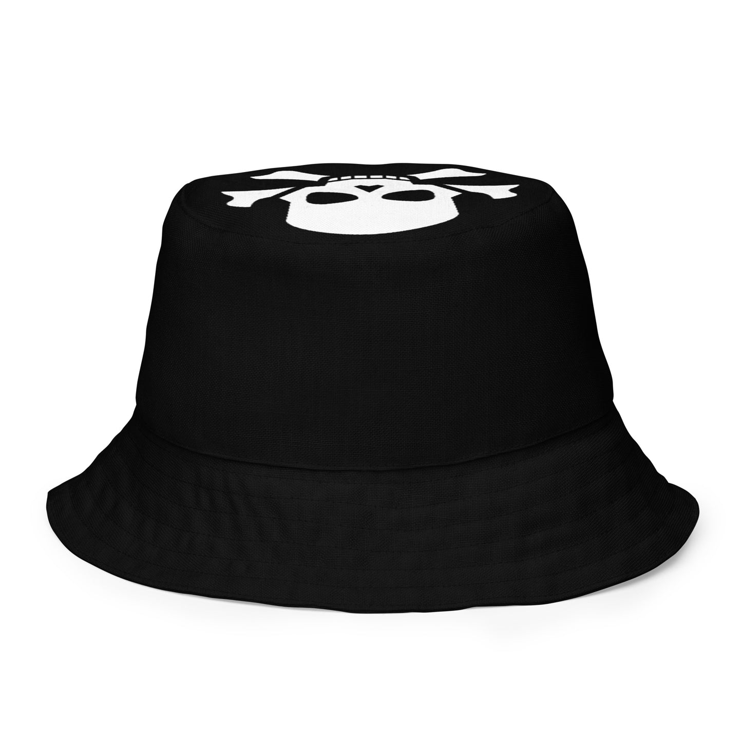 POR VIDA SKULL Reversible bucket hat