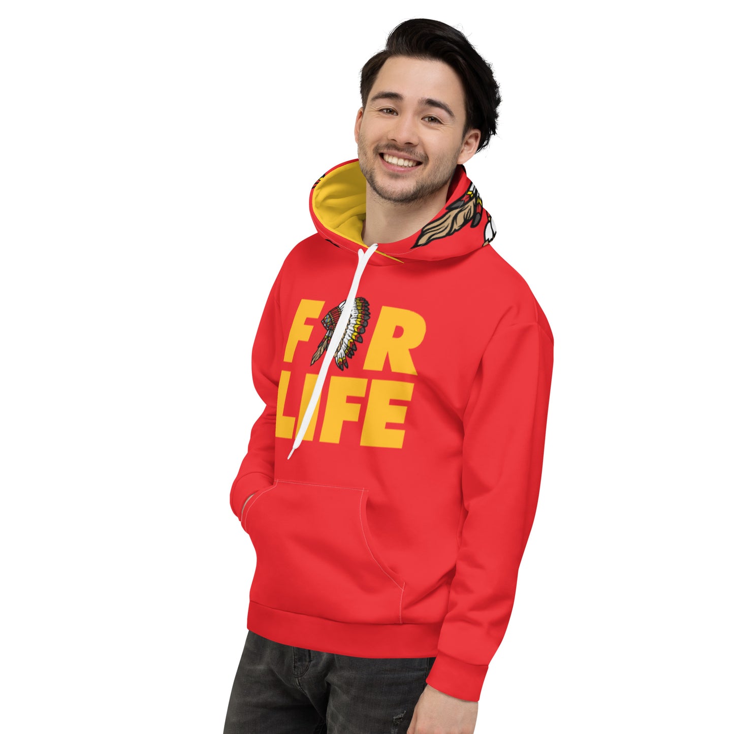 Kansas City FOR LIFE Unisex Hoodie (Printed Hood)