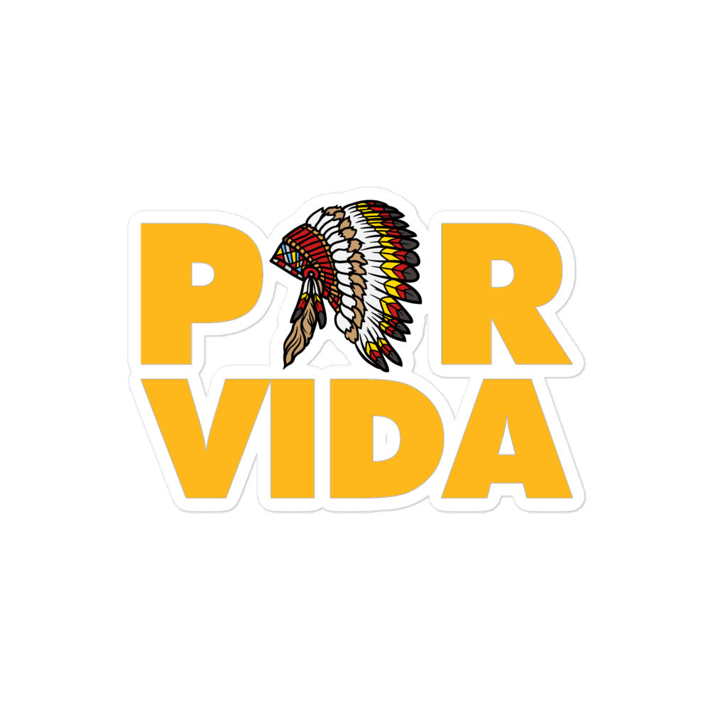 KC POR VIDA Bubble-free stickers