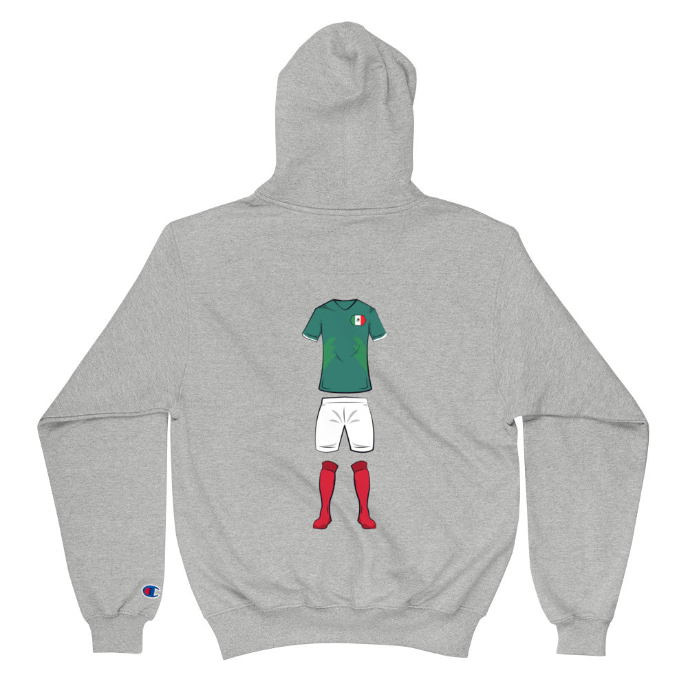 Mexico Futbol POR VIDA Full Kit Champion Hoodie