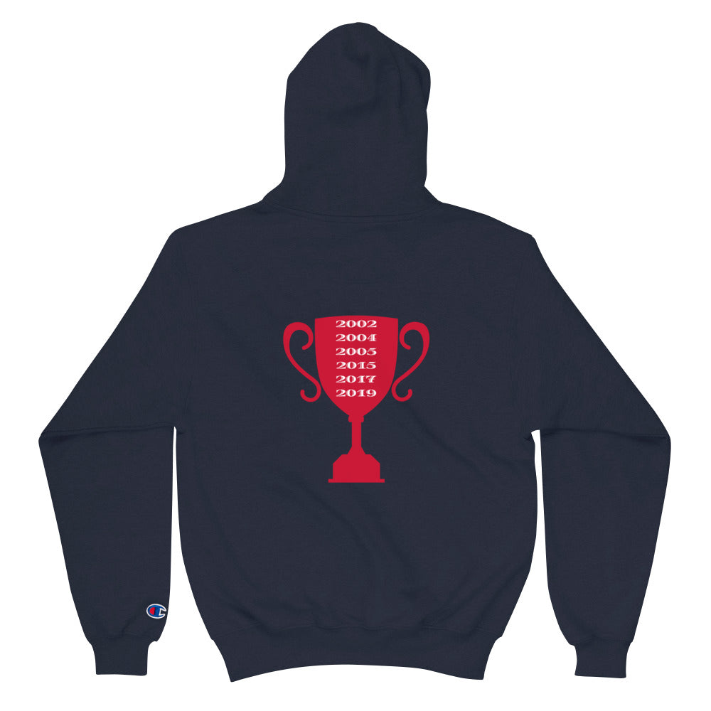 New England Football POR VIDA Champion Hoodie
