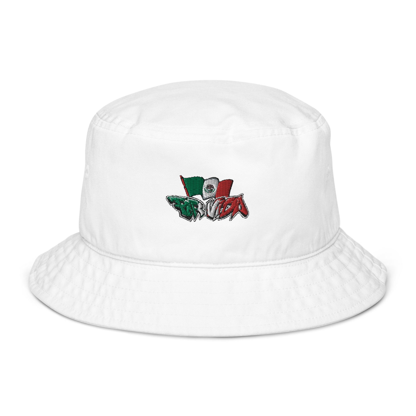 MEXICO POR VIDA GRAFFITI Organic bucket hat