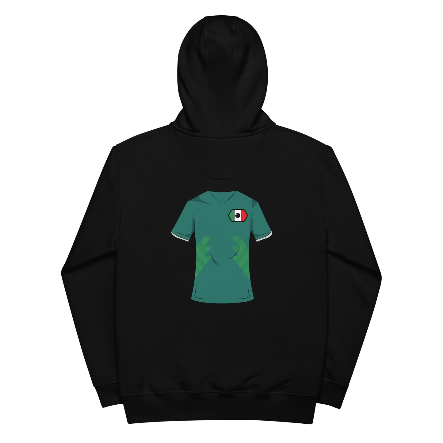 Mexico Futbol POR VIDA Jersey eco hoodie ♻️