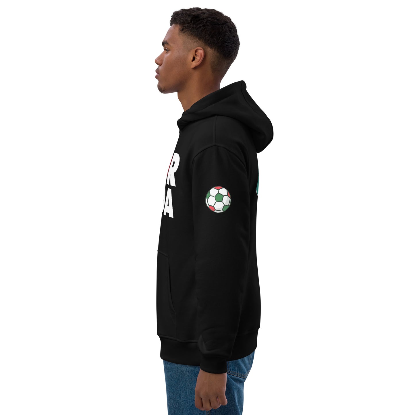 Mexico Futbol POR VIDA Jersey eco hoodie ♻️