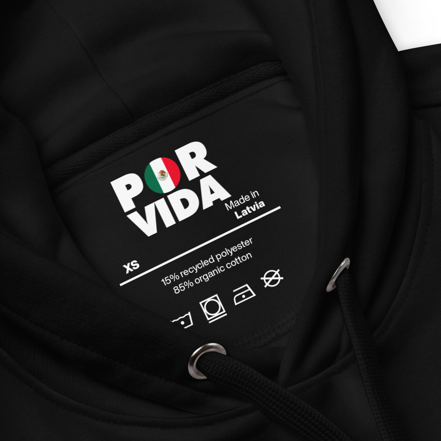 Mexico Futbol POR VIDA Jersey eco hoodie ♻️