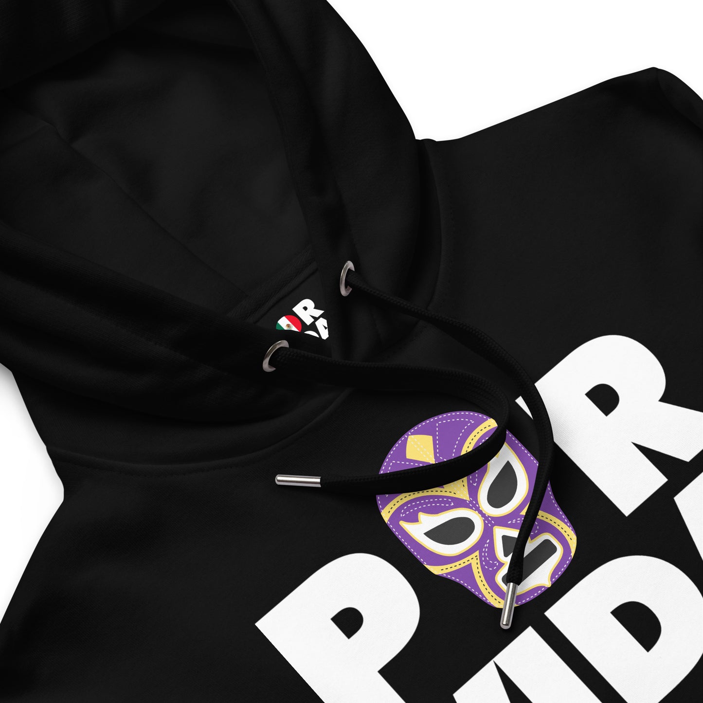 Morado Lucha POR VIDA Premium eco hoodie ♻️