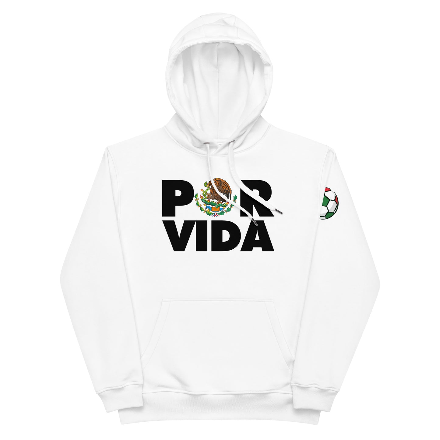 Mexico Futbol POR VIDA Golden Eagle eco hoodie ♻️