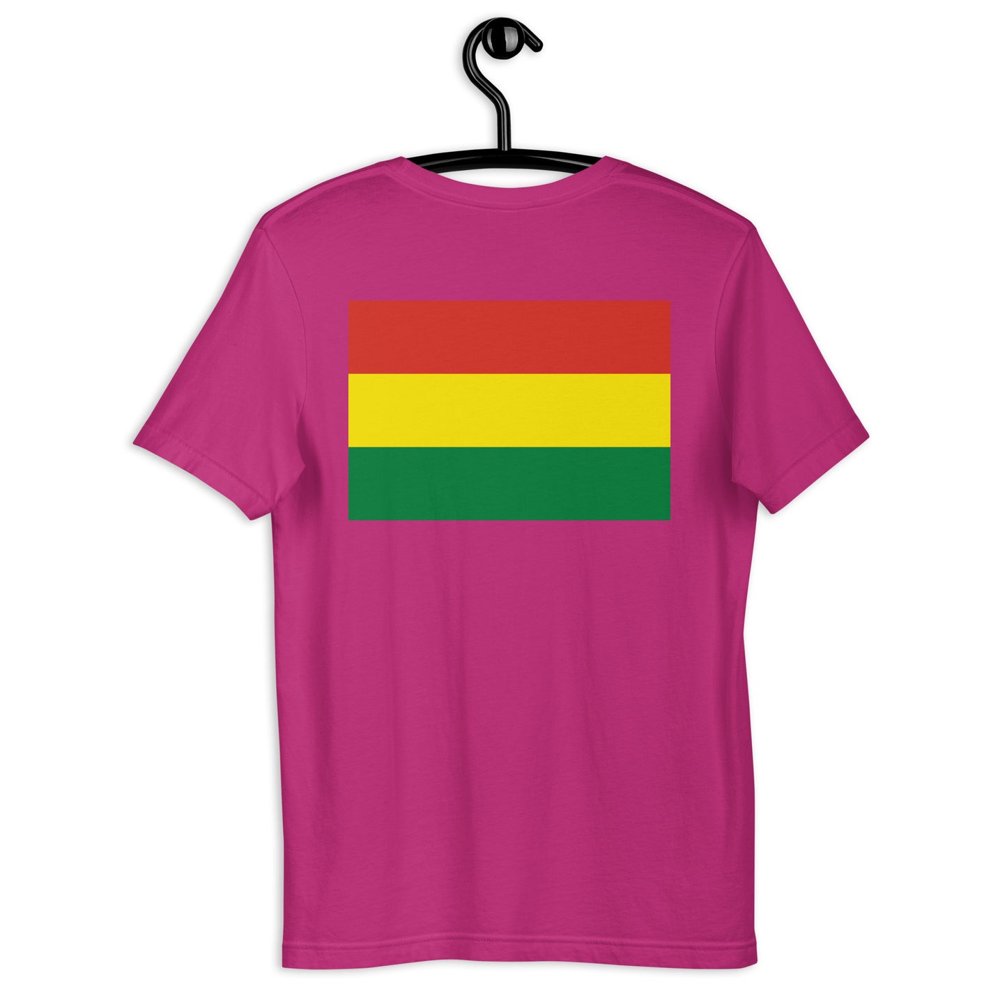 Bolivia POR VIDA (White Text) Unisex t-shirt