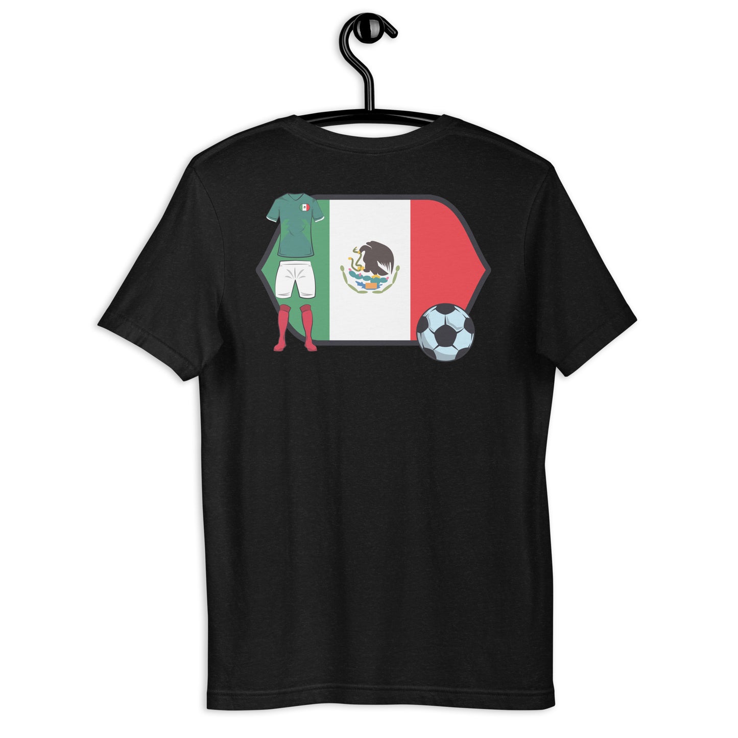 Mexico Futbol POR VIDA Golden Eagle t-shirt