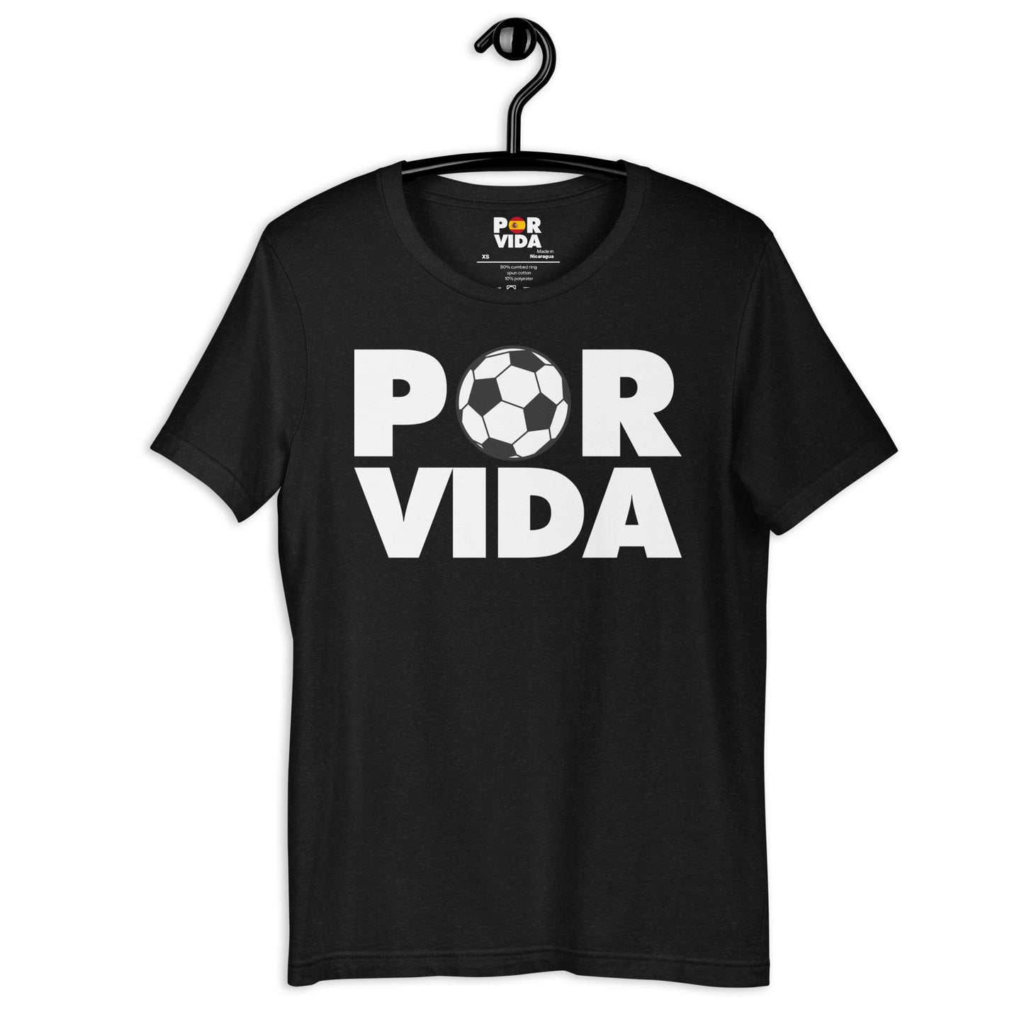 Spain POR VIDA Futbol Unisex t-shirt