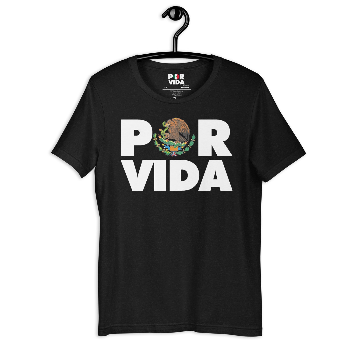 Mexico Futbol POR VIDA Golden Eagle t-shirt