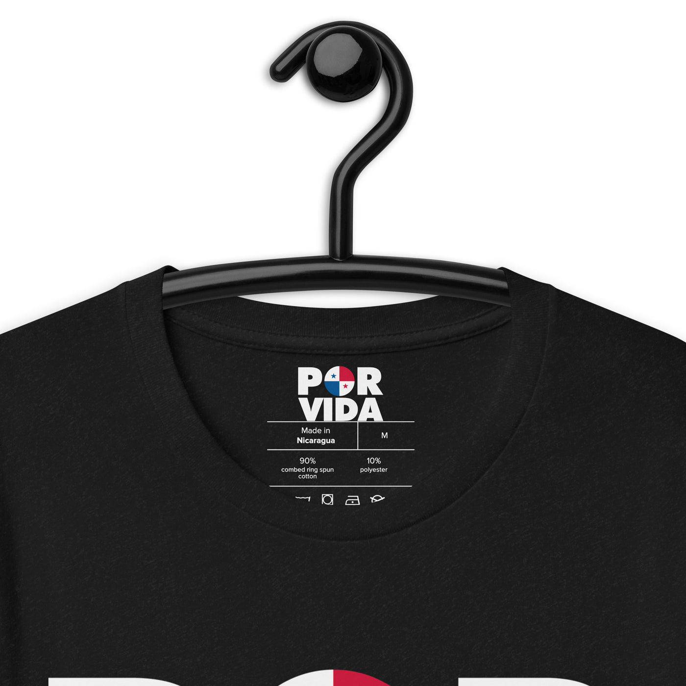 Panama POR VIDA (White Text) Unisex t-shirt