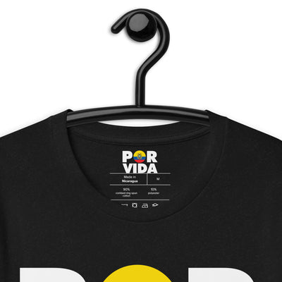 Ecuador POR VIDA (White Text) Unisex t-shirt