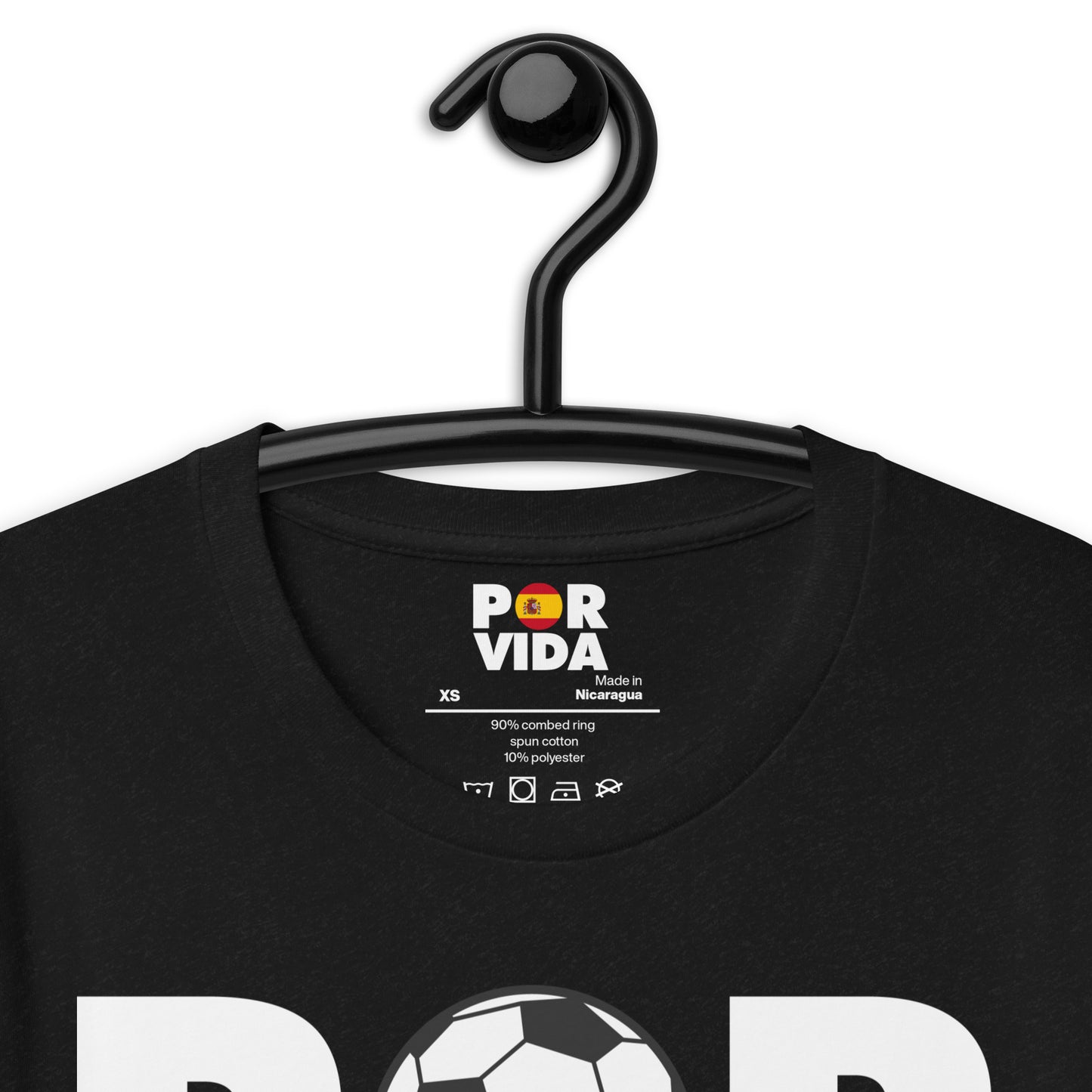 Spain POR VIDA Futbol Unisex t-shirt