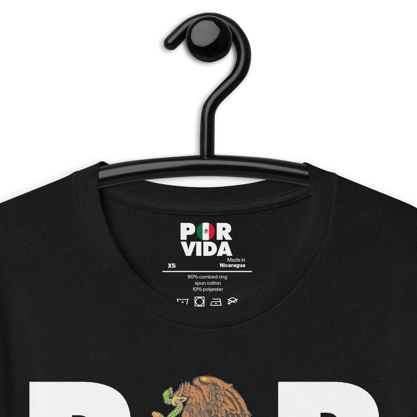 Mexico Futbol POR VIDA Golden Eagle t-shirt