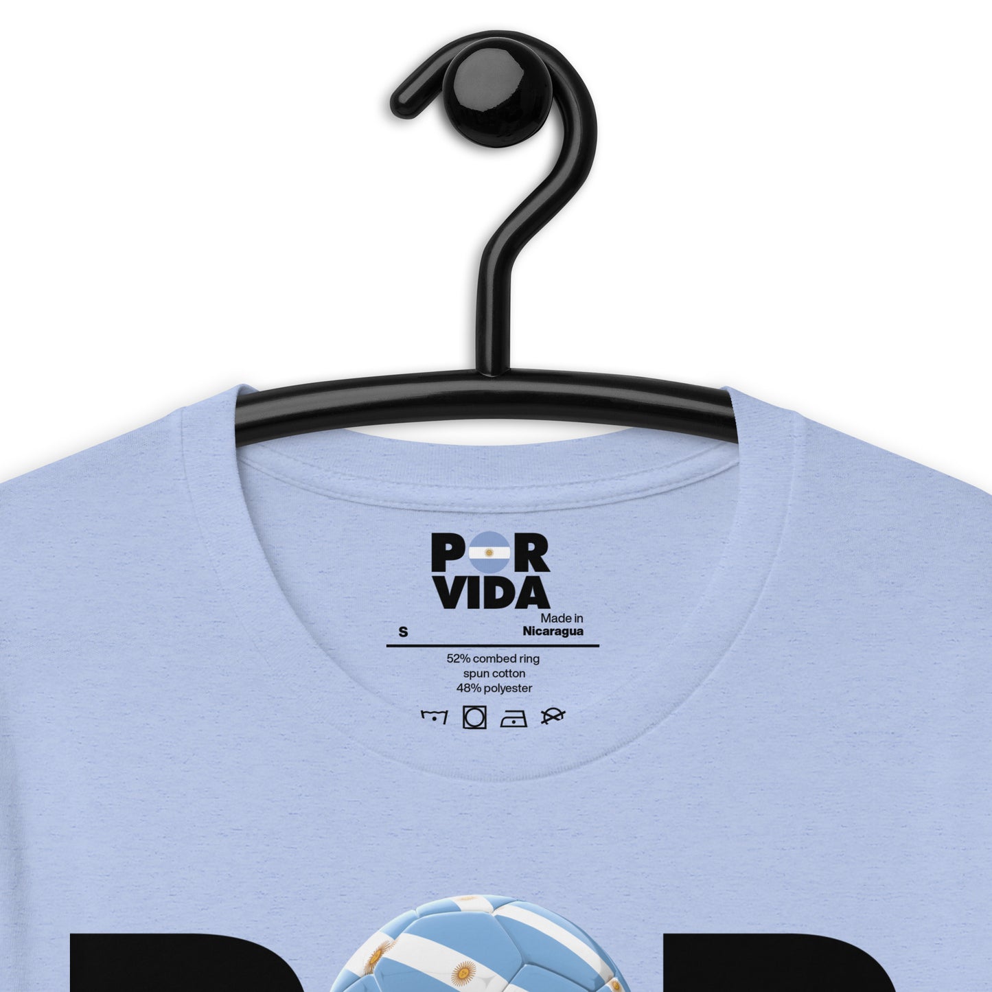 #10 Jersey Argentina Futbol POR VIDA t-shirt