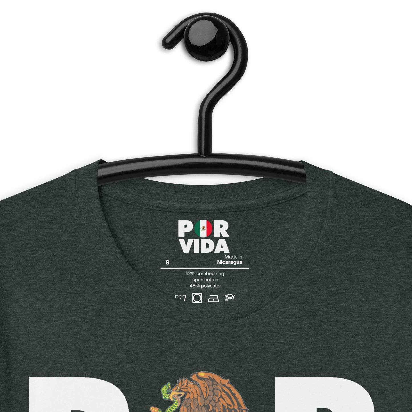 Mexico Futbol POR VIDA Golden Eagle t-shirt