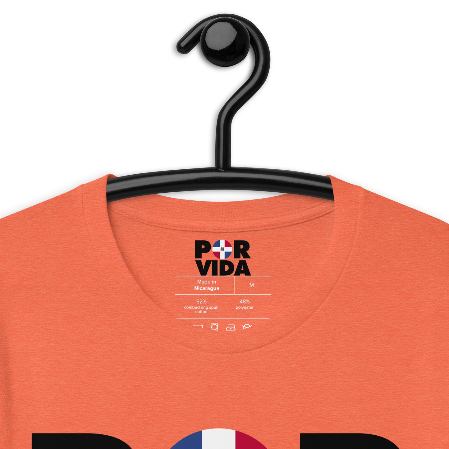 POR VIDA DR (Black Text) Unisex t-shirt