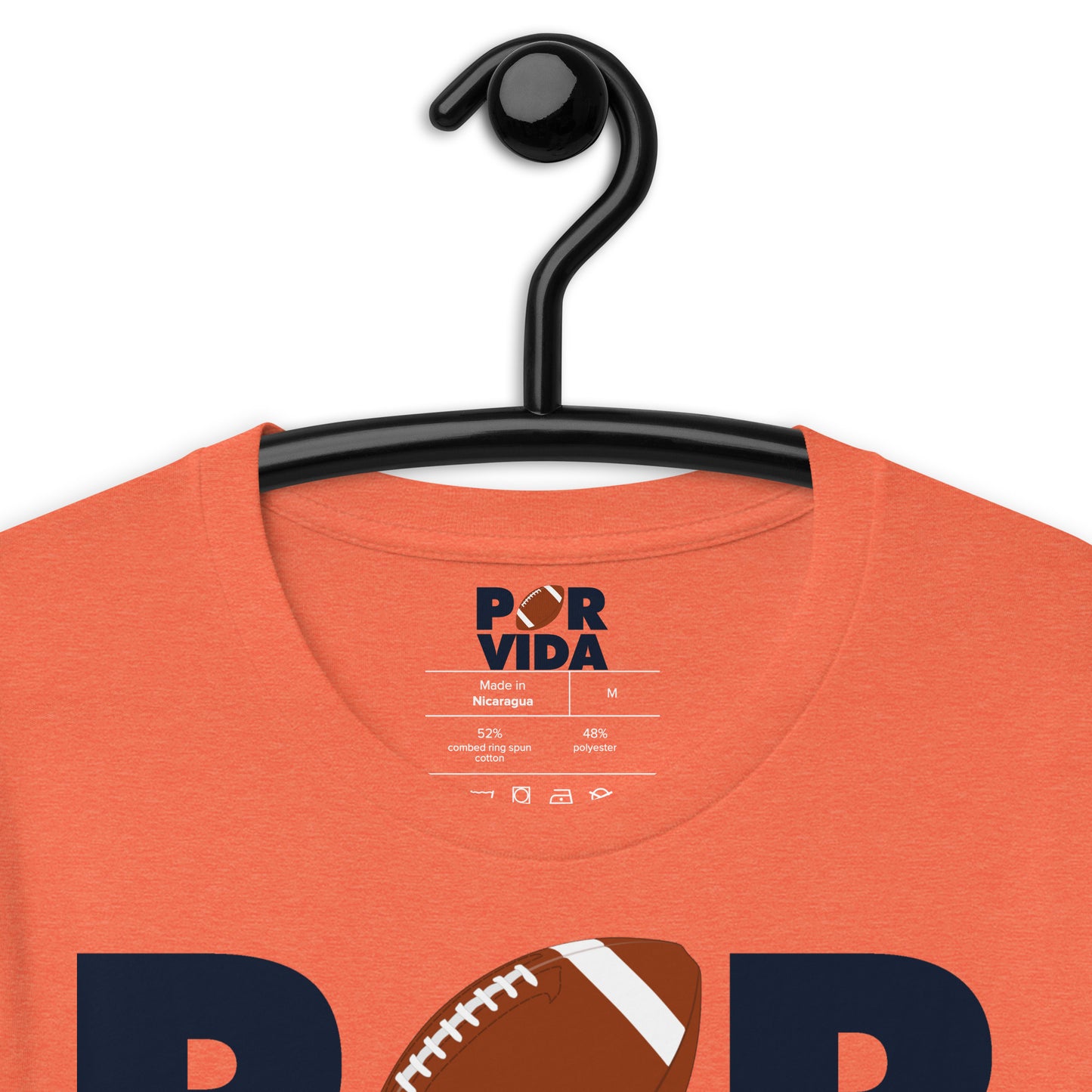 CHICAGO FOOTBALL POR VIDA Unisex t-shirt