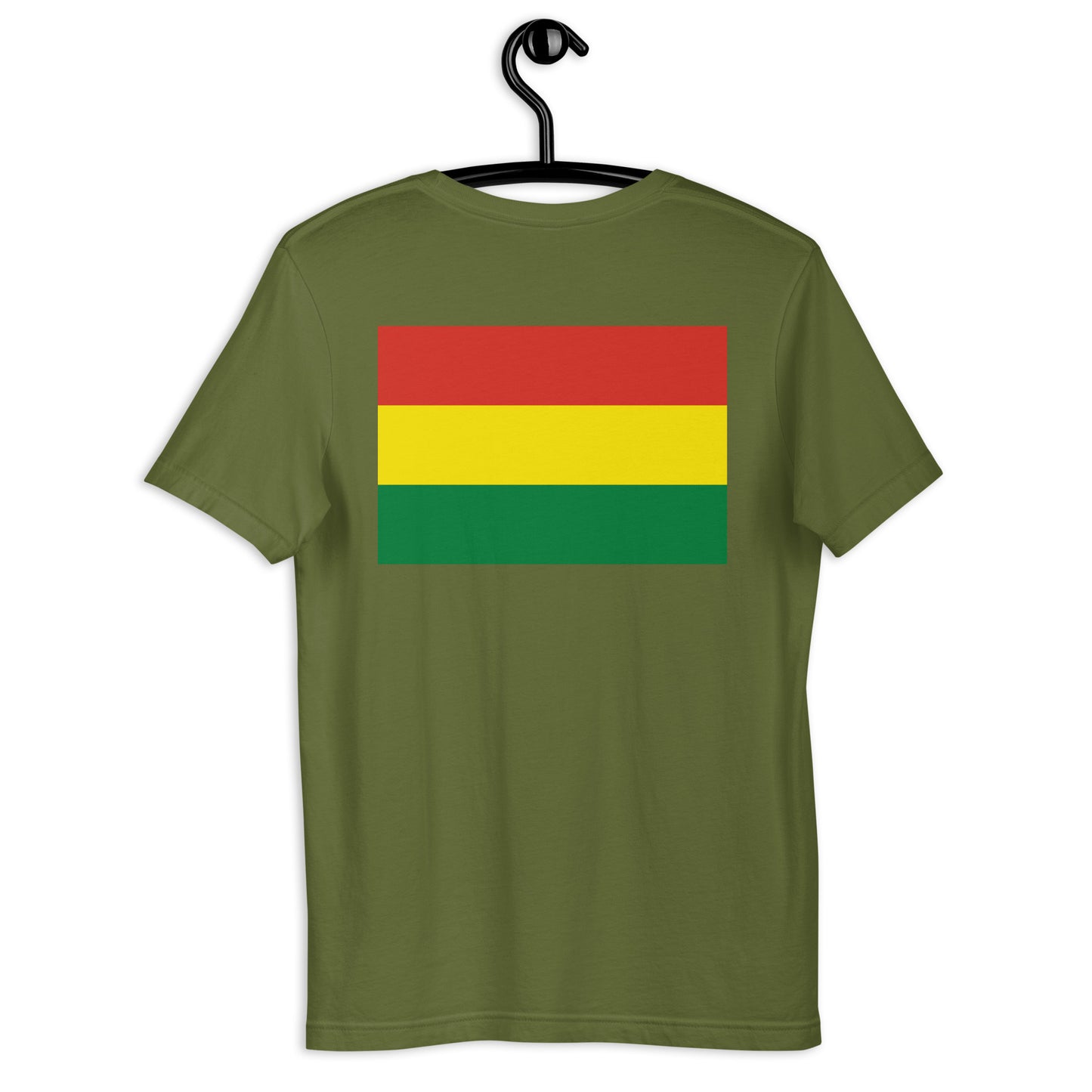Bolivia POR VIDA (White Text) Unisex t-shirt