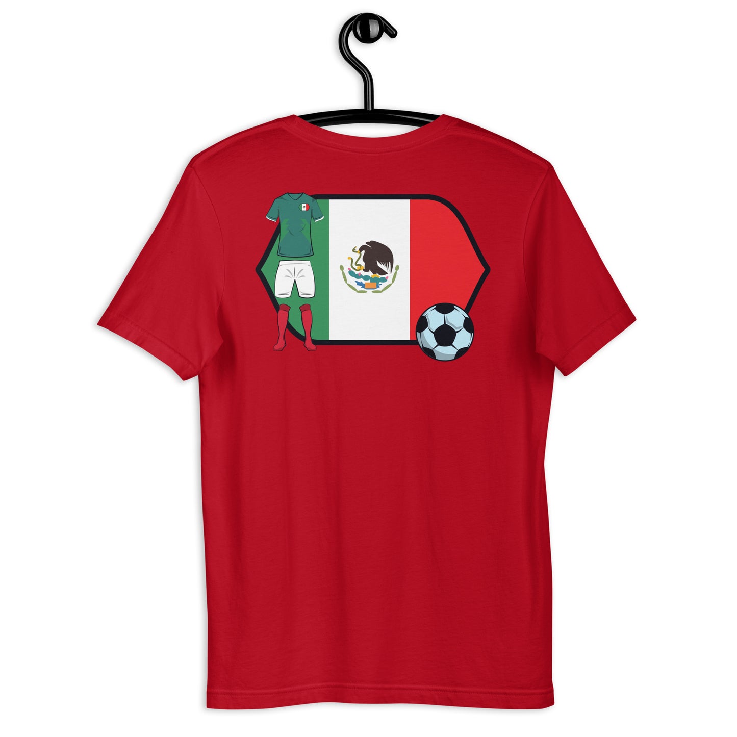 Mexico Futbol POR VIDA Golden Eagle t-shirt