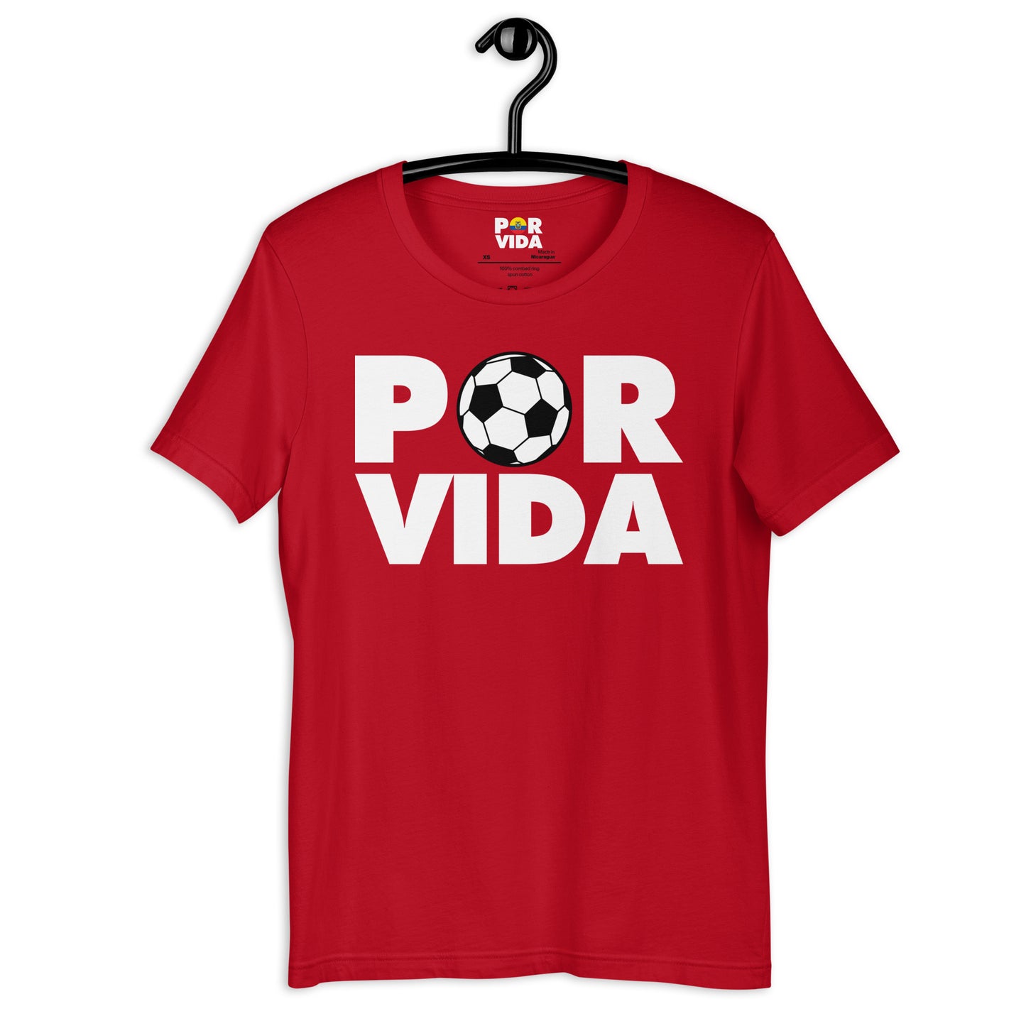 Ecuador PORVIDA Futbol Unisex t-shirt