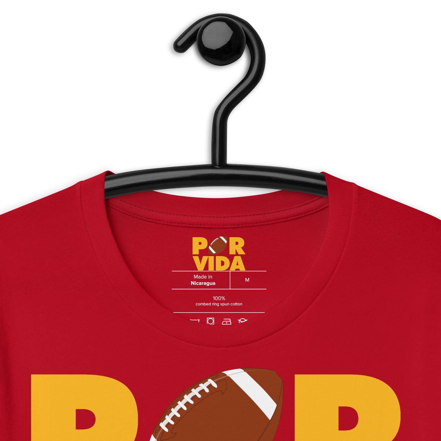 KC FOOTBALL POR VIDA Unisex t-shirt
