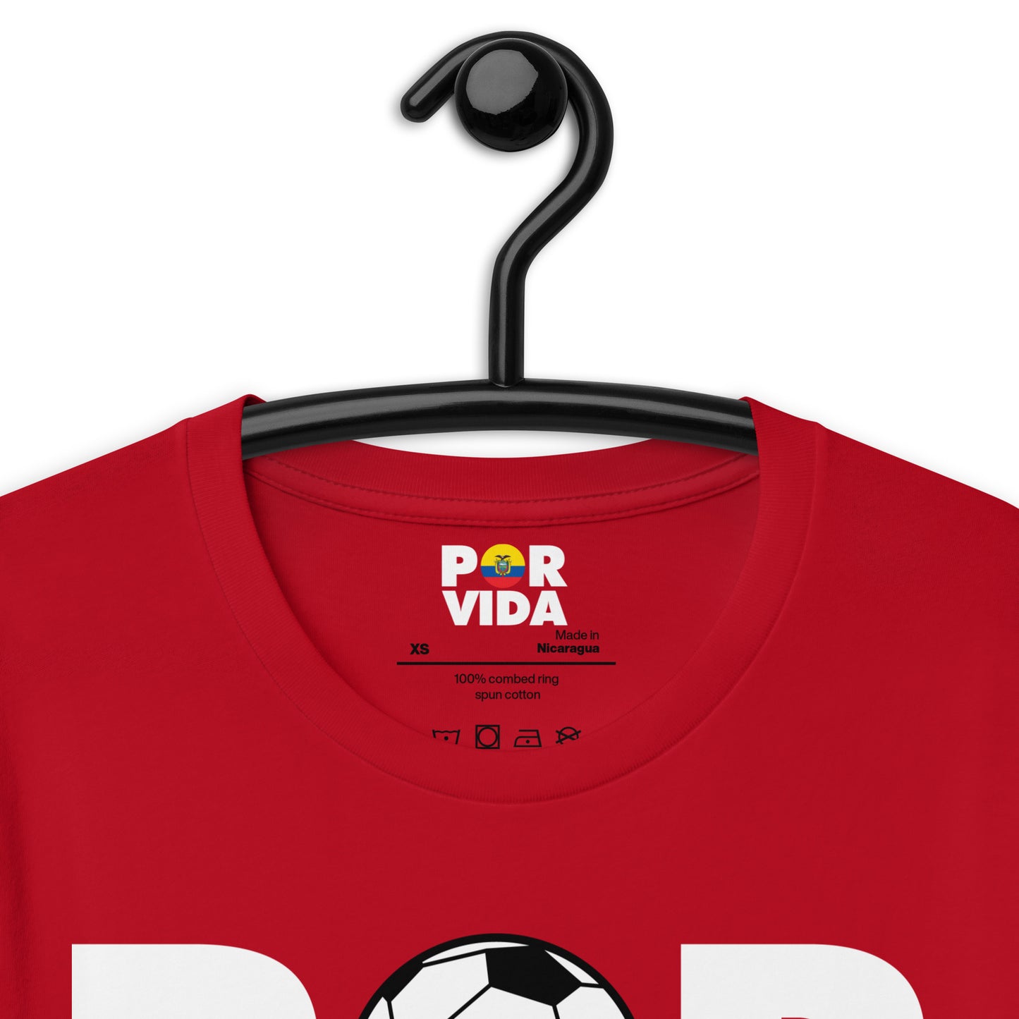 Ecuador PORVIDA Futbol Unisex t-shirt