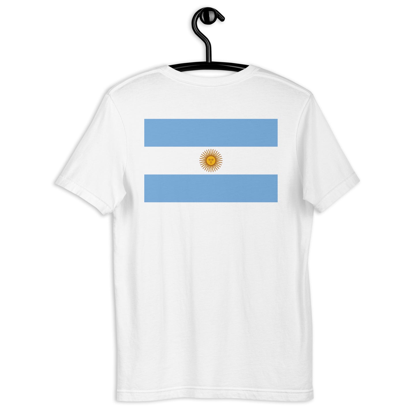 POR VIDA (Argentina-Black Text) Unisex t-shirt