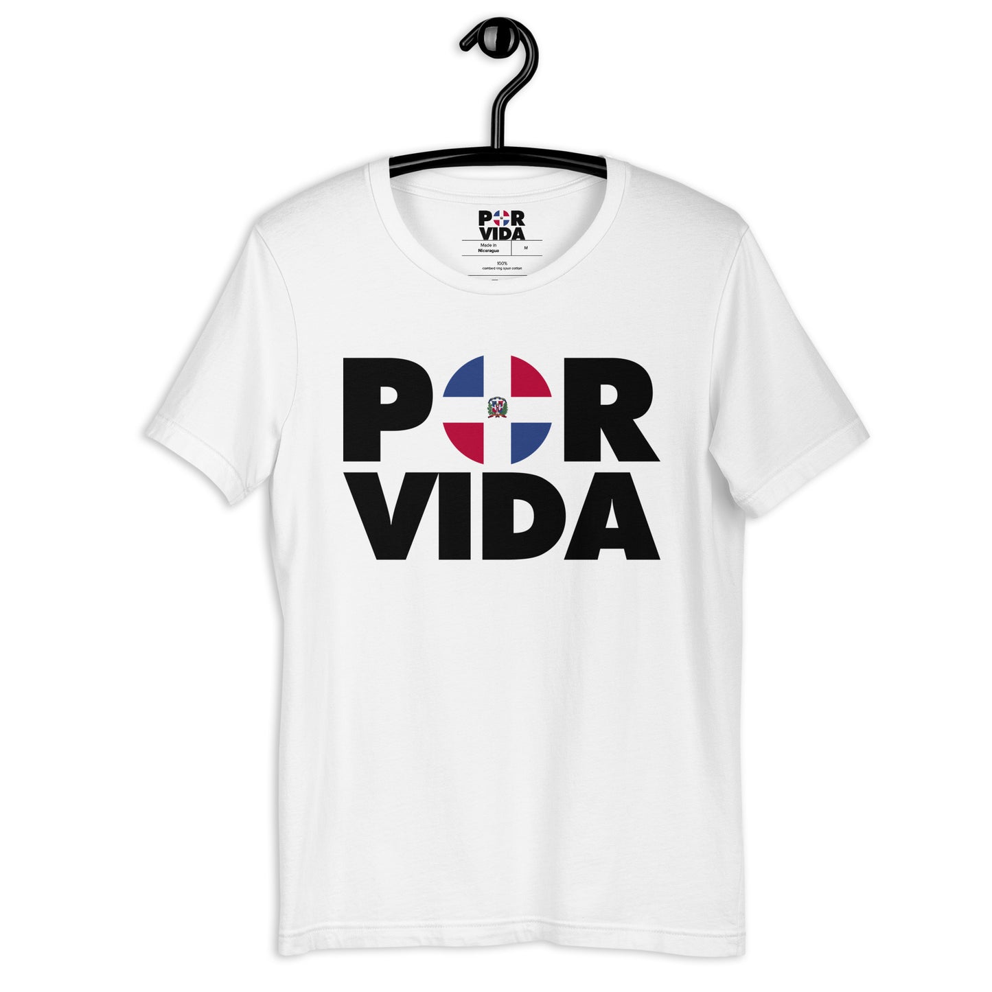 POR VIDA DR (Black Text) Unisex t-shirt