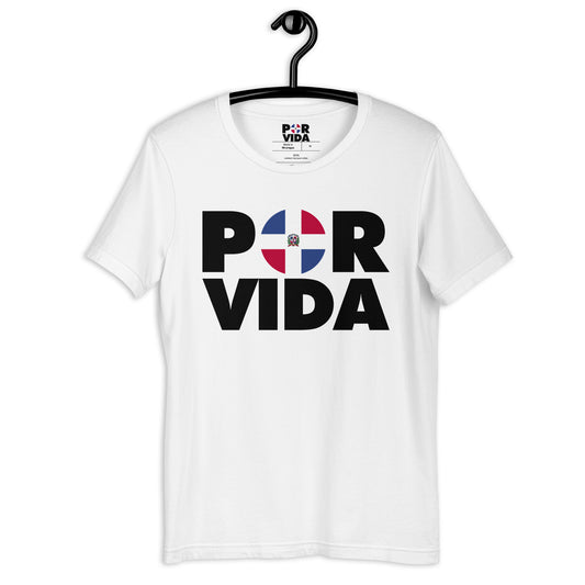 POR VIDA DR (Black Text) Unisex t-shirt