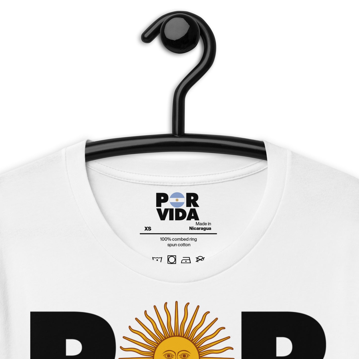 Argentina FUTBOL Jersey POR VIDA t-shirt