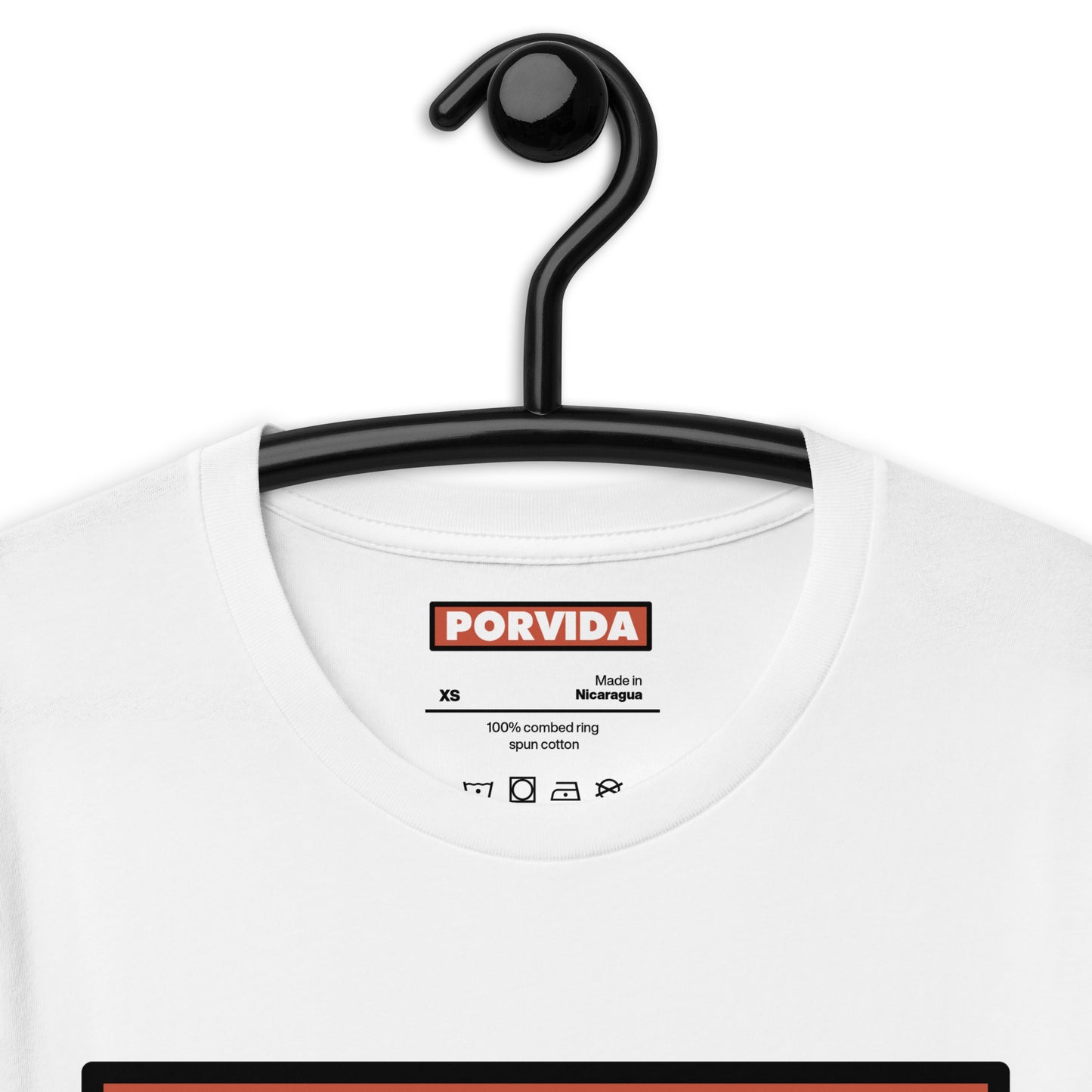 POR VIDA Block LogoUnisex t-shirt