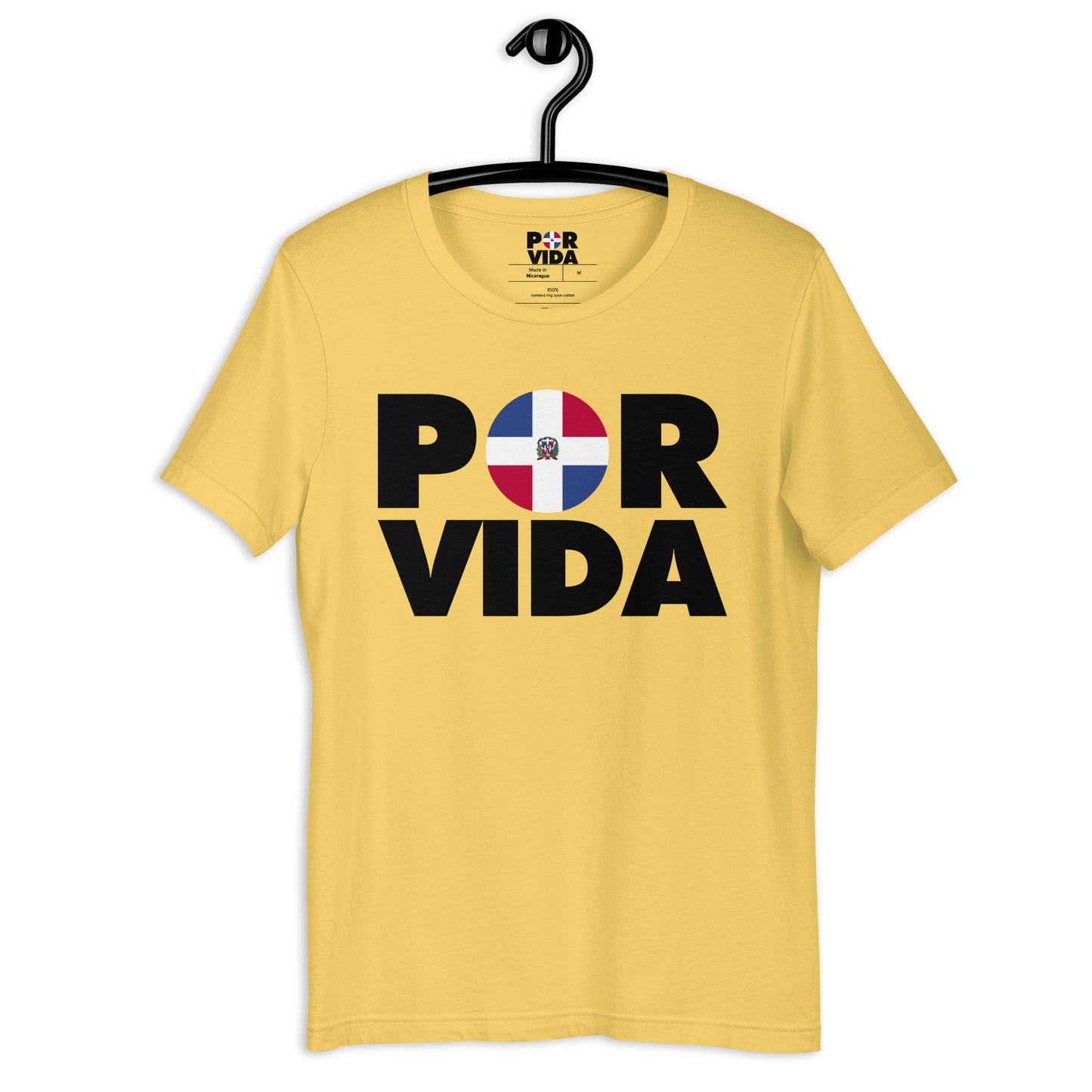 POR VIDA DR (Black Text) Unisex t-shirt