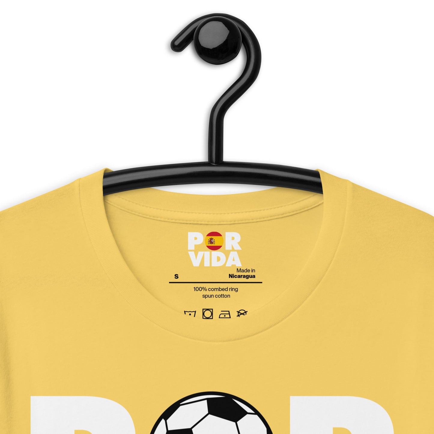 Spain POR VIDA Futbol Unisex t-shirt