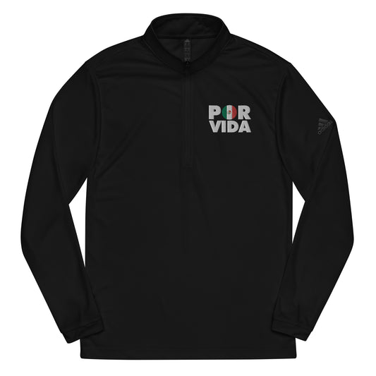 MEXICO POR VIDA Adidas Quarter zip pullover