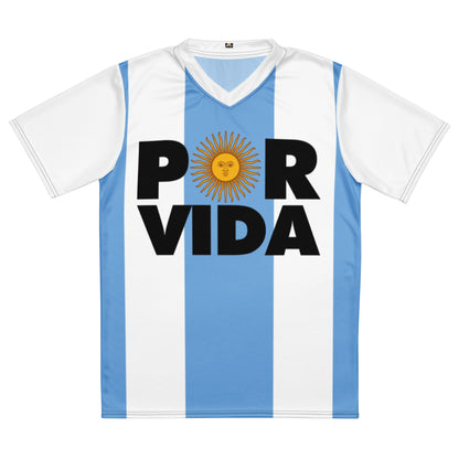 2022 Argentina POR VIDA sports jersey