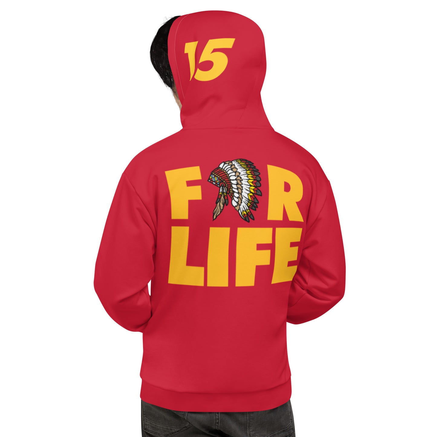 KC FOR LIFE #15 Unisex Hoodie