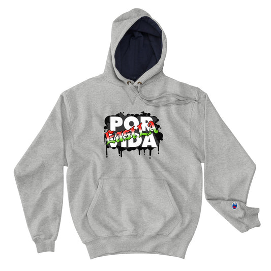 POR VIDA EAST LA GRAFFITI Champion Hoodie