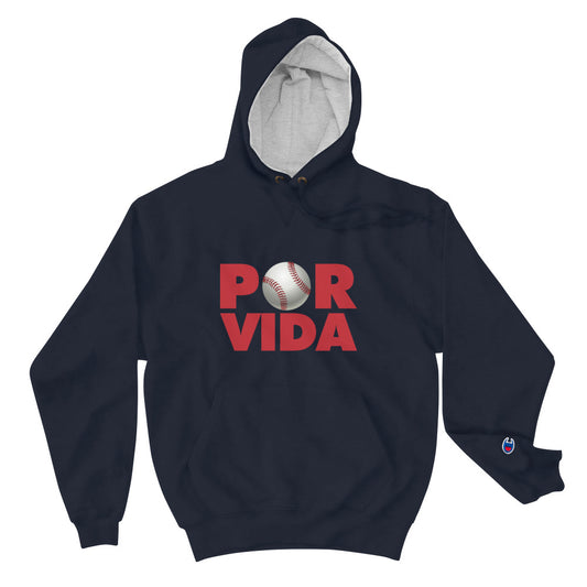 Boston Baseball POR VIDA Champion Hoodie