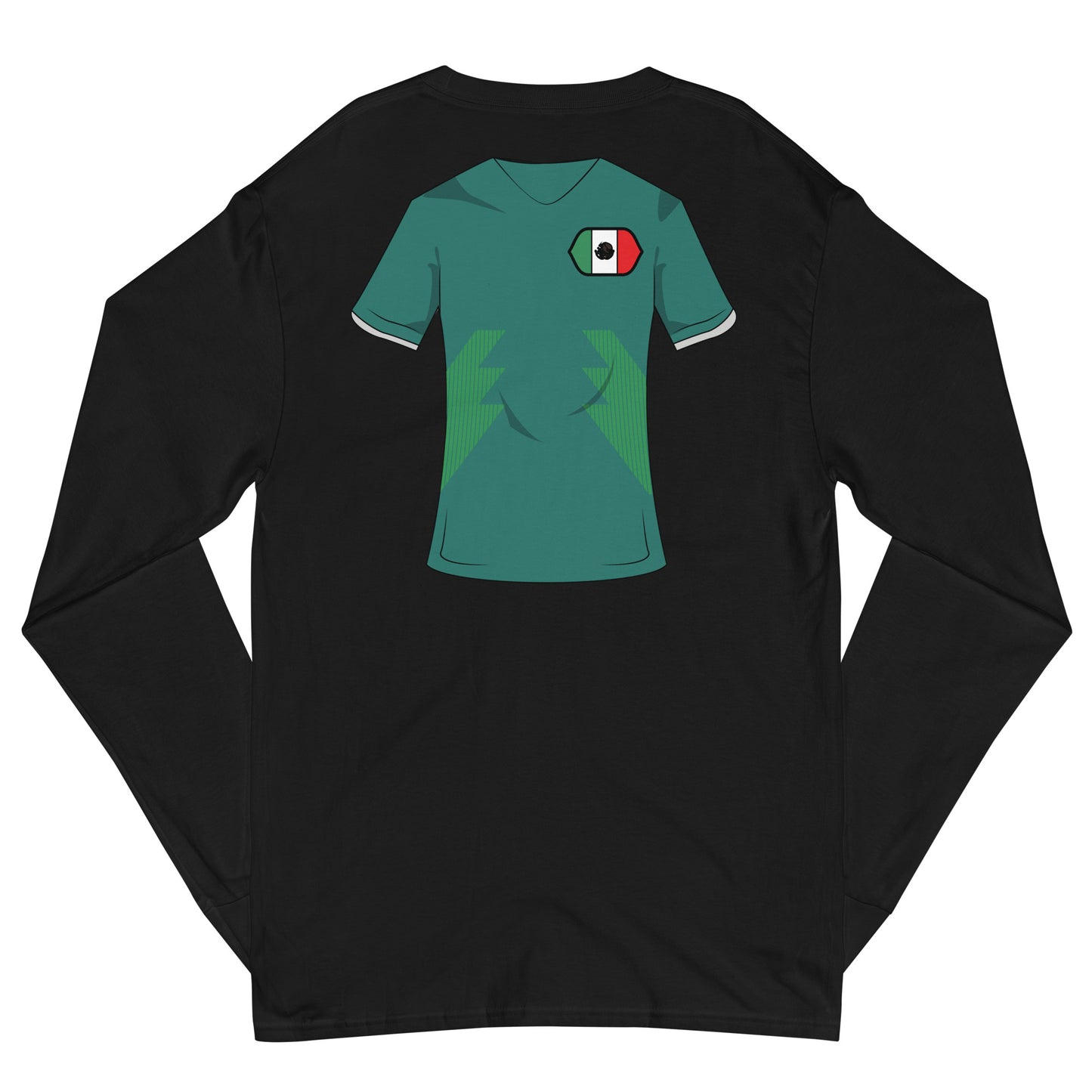 Mexico Futbol POR VIDA Jersey Champion Long Sleeve Shirt