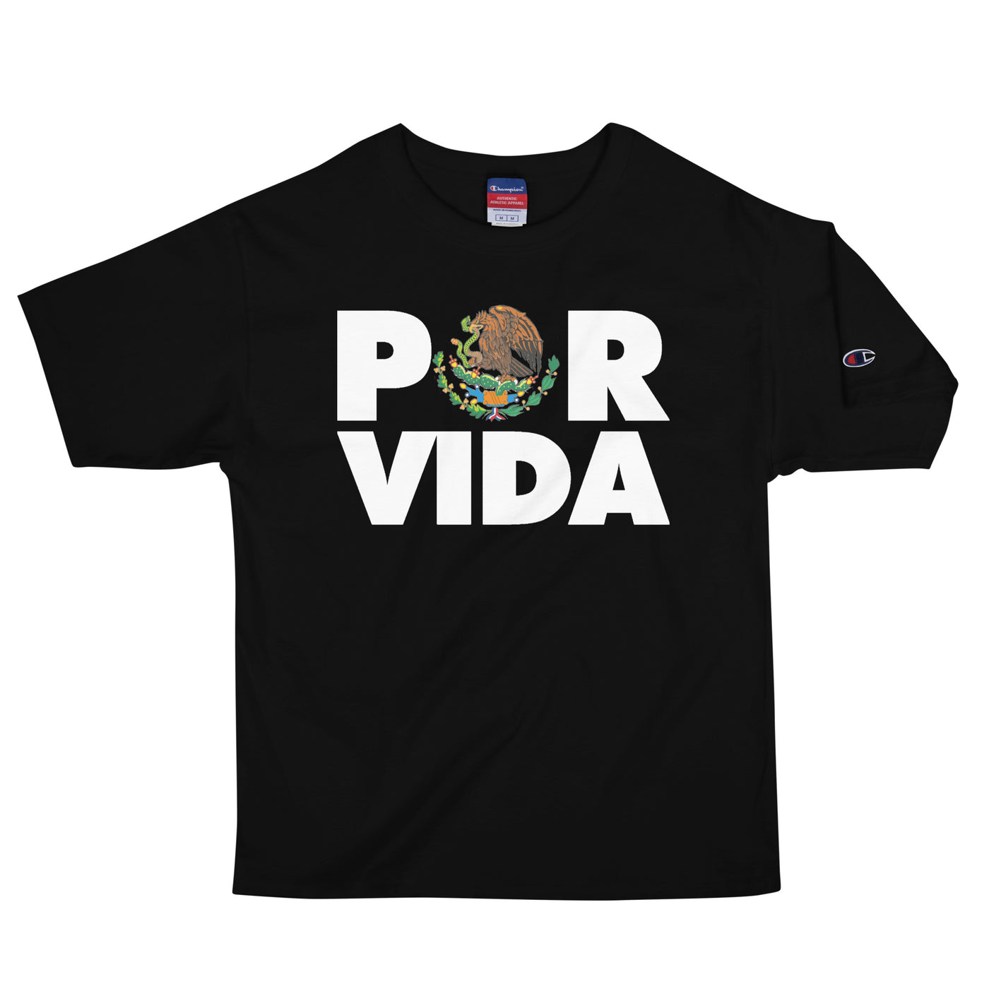 Mexico Futbol POR VIDA Men's Champion T-Shirt