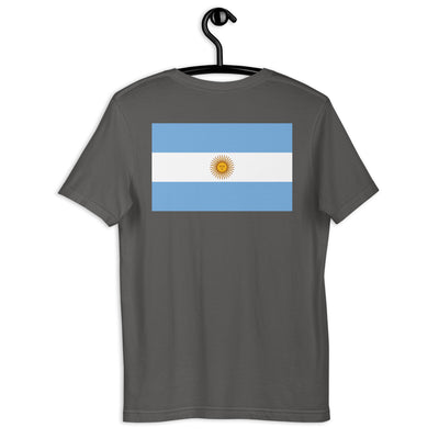 POR VIDA (Argentina - White Text) Unisex t-shirt