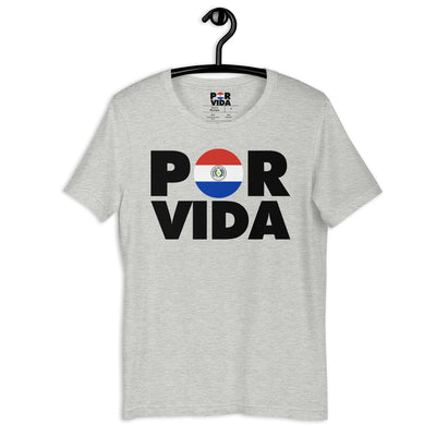 Paraguay  POR VIDA (Black Text) Unisex t-shirt