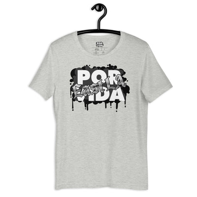 EAST LA Black&Silver POR VIDA Unisex t-shirt