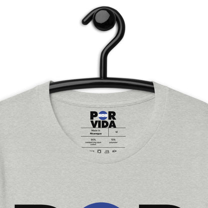 Honduras POR VIDA (Black Text) Unisex t-shirt