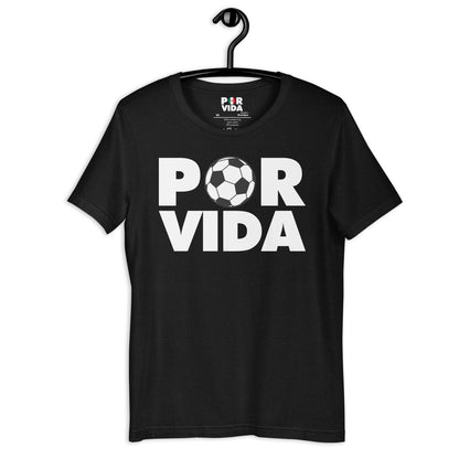 Mexico POR VIDA FUTBOL Unisex t-shirt