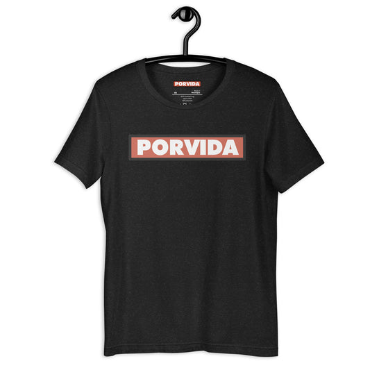 POR VIDA Block LogoUnisex t-shirt