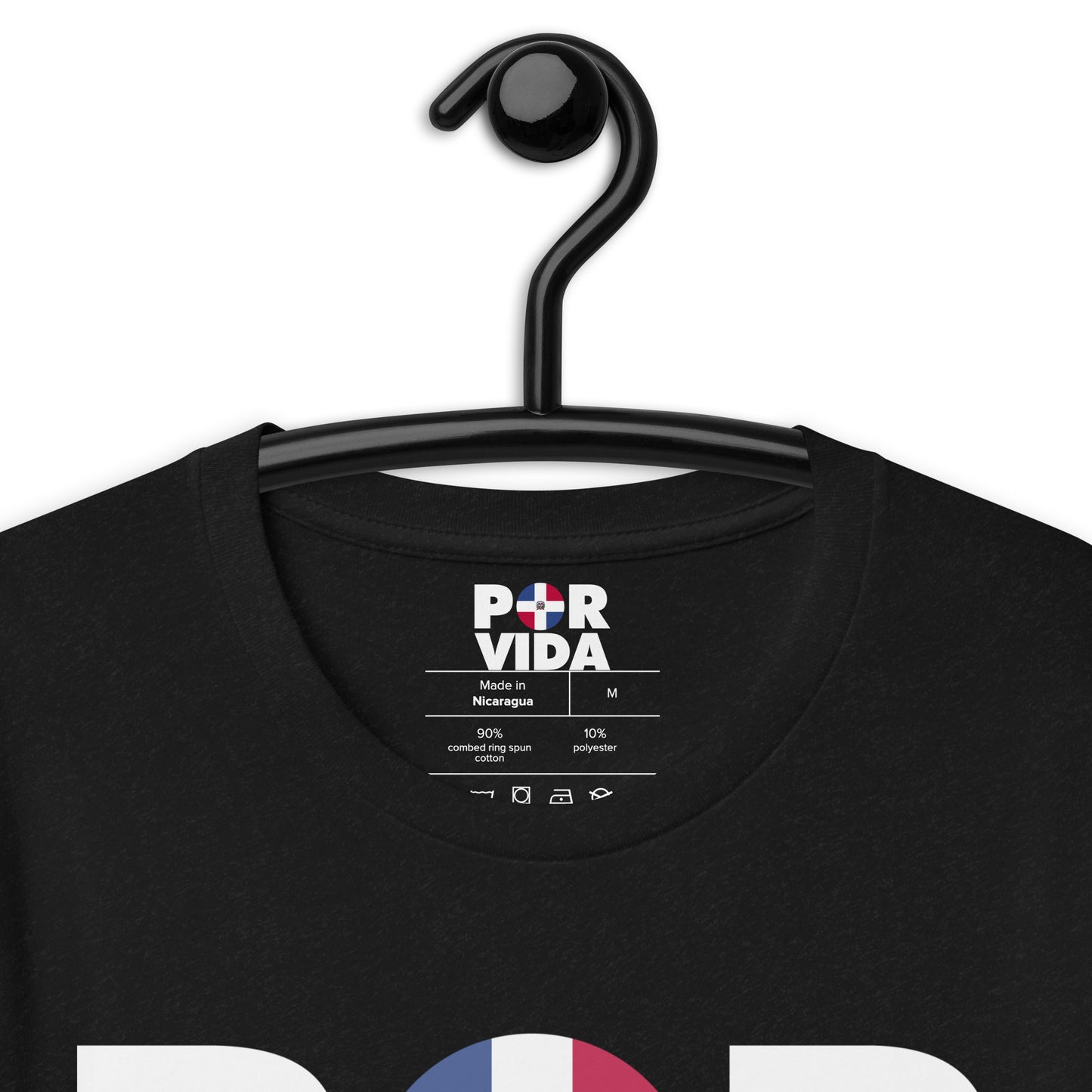 POR VIDA DR (White Text) Unisex t-shirt